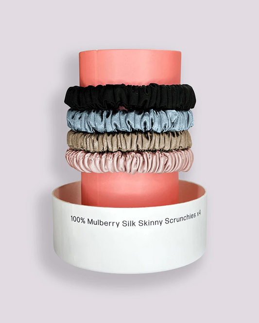 Skinliy Silk Scrunchie (4x)